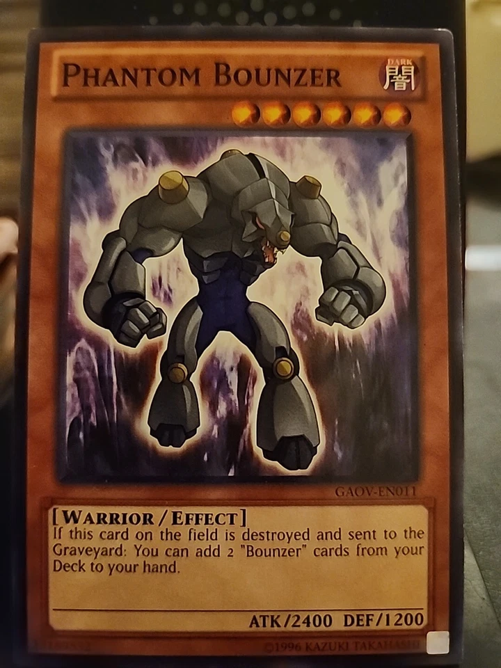Phantom Bounzer - Yugioh Dark Monster - Vintage - Image 1 of 1