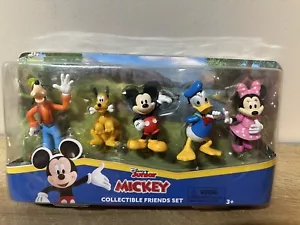 Juego de figuras de amigos coleccionables de Mickey Mouse de Disney, Minnie, Goofy, Pluto, Donald - Imagen 1 de 3