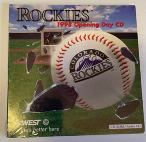 Colorado Rockies 1998 Opening Day CD (Audio & CD-Rom) - Picture 1 of 2