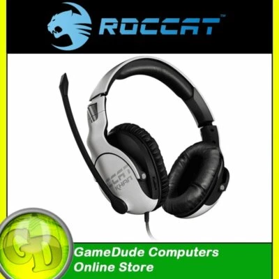 ROCCAT KHAN PRO White Cross Platform Gaming Headset ROC-14-621-AS - [F35* - Image 1 of 4
