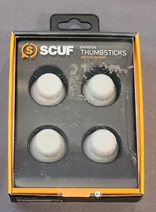 4 Scuf Genuine Replacement Domed And Concave Short Envision Thumbstick Caps Gray - Picture 1 of 3