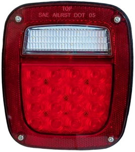 Rugged Ridge Left Tail Light Assembly Fits 76-06 Jeep CJ & Wrangler 12403.83 - Picture 1 of 11