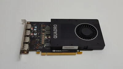 NVIDIA QUADRO P2000 PASCAL GPU 5GB GRAPHIC PROCESSING UNIT VIDEO CARD - Image 1 of 3
