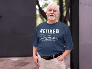Camisetas RETIRED I DO WHAT WHEN WHERE I WANT - Divertidas de retiro - Imagen 1 de 32