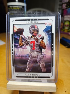 2023 Sage Artistry  CJ STROUD Black #29 Houston 