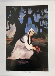 GEORGE RODRIGUE SAGA OF THE CAJUNS-LAST NOVENA FOR GABRIEL-18X24 # LTD w/COA - Picture 1 of 5