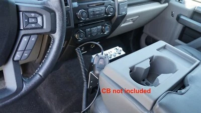 Ford Serie F 2011-2026 montaje en placa base CB HAM radio teléfono tableta GPS Foto 1 de 4