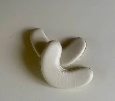 Leather Football Helmet Jaw Pads Left & Right for TK & RK Suspension Helmets - Image 1 of 2