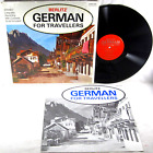 BERLITZ FOR TRAVELLERS GERMAN Language Instructional 1972 with Booklet 96228 NM-