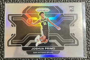 2021-22 Prizm Joshua Primo Rookie Variation Silver RC #298 Spurs - Picture 1 of 7
