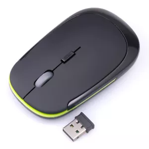 1600DPI Ergonomic Portable Slim Wireless Mouse 2.4Ghz for Laptop PC Office Home - Picture 1 of 5