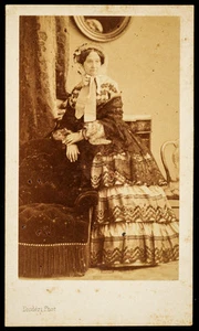 Royalty 1860s cdv COUNTESS OF MONTIJO Maria Manuela Kirkpatrick by DISDERI Paris - Picture 1 of 3