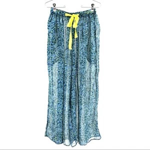 Free People blaue Schlafhose aus Chiffon Gr. XS - Bild 1 von 8