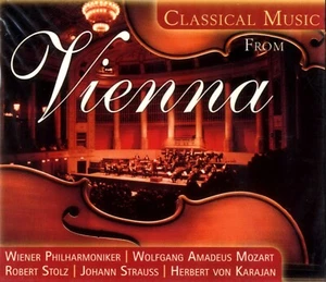 Classical Music CD Vienna Wiener Philharmoniker Strauss Mozart Stolz Karajan - Picture 1 of 2