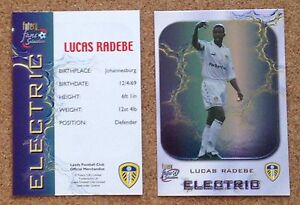 Futera 2000 Leeds United Football Club Single Player Card - Various Multi