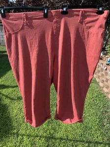 TERRA & SKY Size 5X 32W-34W NWOT Women’s Pull On Capri Jeans Inseam 19” - Picture 1 of 3