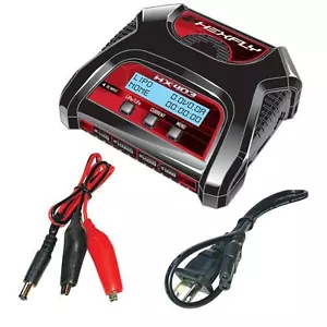 Hexfly HX-403 Dual Port 2S bis 4S AC/DC LiPo LiFe Ladegerät - Bild 1 von 1