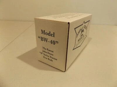 JOHN  DEERE  "BW-40"  S.E.  2-CYLINDER  CLUB  TRACTOR, EXPO VI,  1996, #5824 - Image 1 of 4