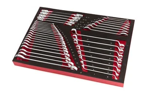 Schubladeneinlage - Inlays 40 teiliger Schraubenschlüssel - Bild 1 von 1