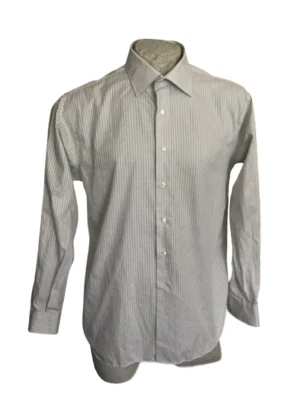 INGRAM COTTONSTIR Camicia da lavoro uomo Maglia Cerimonia Classica Matrimonio - Immagine 1 di 4