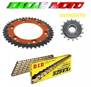 KIT TRASMISSIONE CATENA CORONA PIGNONE KTM Super Adventure 1290 2021 2022 16/42 - Picture 1 of 7