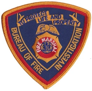 New York City Fire Marshal Fire Patch NEU - Bild 1 von 1