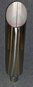 Diesel Stainless Steel Mitre Cut Stack 4" - 8" - 36" Long - Bild 1 von 1