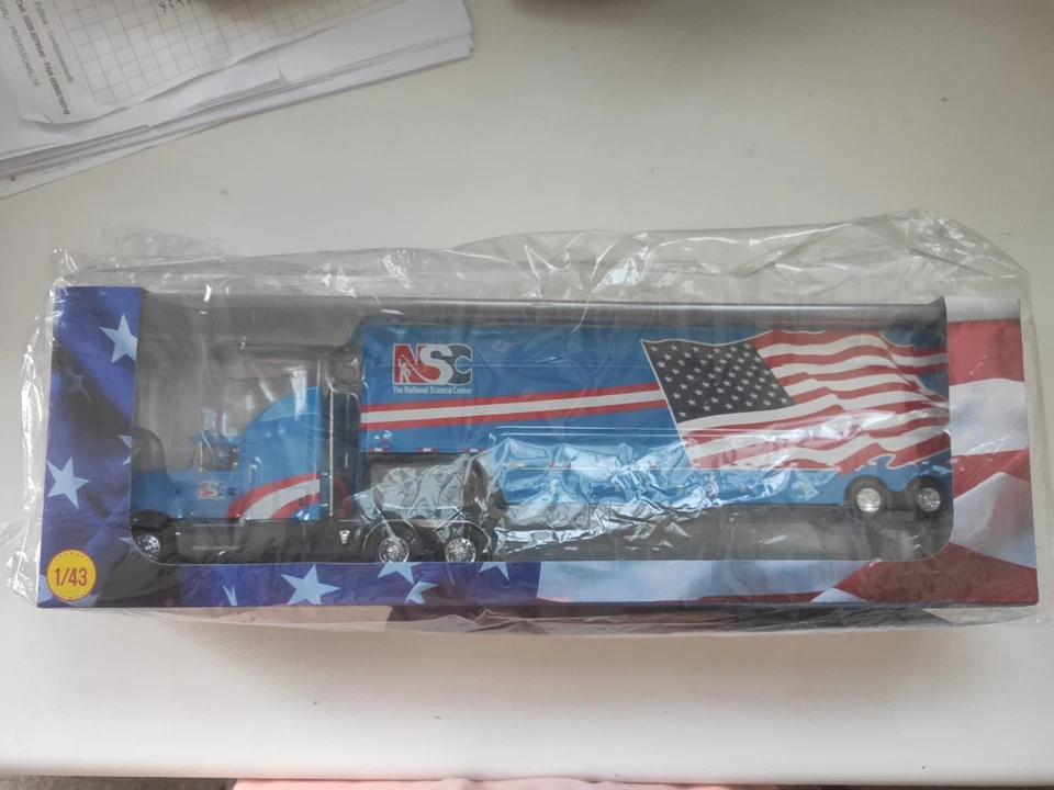 Ford Aeromax 1990 The National Science Center Modellino Camion Americano Altaya - Immagine 1 di 4