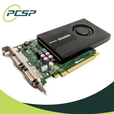 PNY Nvidia Quadro K2000D 2GB GDDR5 2x DVI 1x Mini DisplayPort GPU VCQK2000D-T - Image 1 of 4