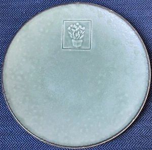 Portfolio By Pfaltzgraff Naturewood Serenity Green 8.25” Salad Plate Flowers Bee - Picture 1 of 4