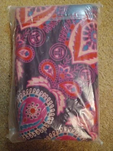 NEW Jaipur Picnic Blanket Handloom Wall Tapestry Purple,Pink, Blue 59” X 59” - Picture 1 of 5