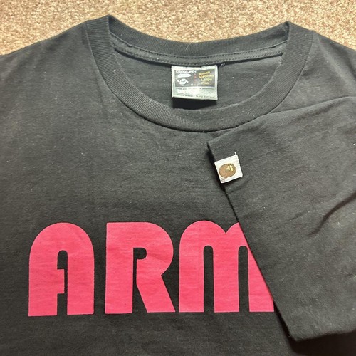 A BATHING APE (BAPE) T shirt Bape Bape anni 90 punto singolo etichetta iniziale UOMO come nuova L