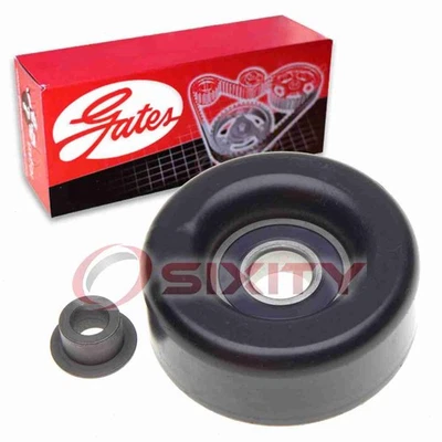 Gates DriveAlign Drive Belt Idler Pulley for 2001-2003 Chrysler Voyager 3.3L ay - Image 1 of 4