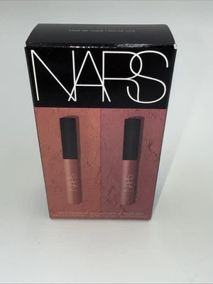 NARS Mini Powermatte High-Intensity Lip Pencil Duo NIB Dolce Vita Take Me Home - Image 1 of 4