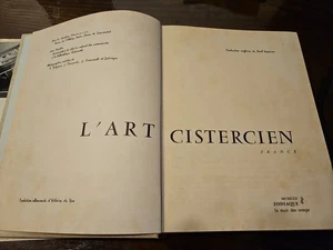 Libro L'Art Cistercien - Zodiaque 1962 - Lingua Francese - Foto 1 di 8