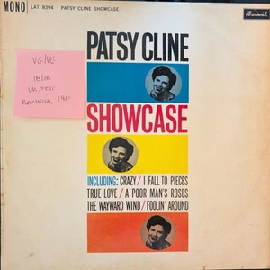 Patsy Cline Showcase Vinyl Record VG/VG LAT8394 1961 - Picture 1 of 2