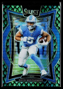 2024 Panini Select #45 David Montgomery Dragon Scale Prizm - Picture 1 of 2