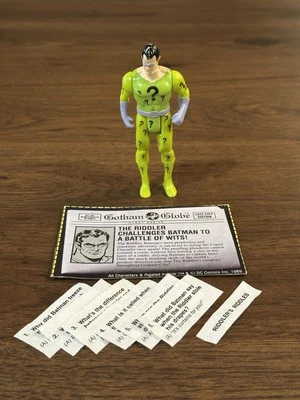 Figura de acción de colección The Riddler 1989 DC Comics Super Heroes Foto 1 de 4
