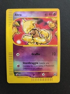 Abra 93/165 Reverse Holo Pokemon Karte Expedition Rare Holofoil A15 - Bild 1 von 3
