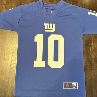 Футболка молодежная Eli Manning NFL New York Giants No10 NY Giants - YTH средняя - Изображение 1 из 3