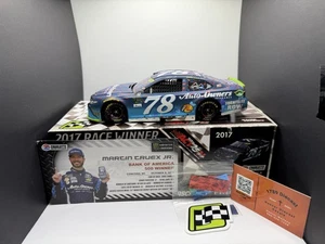 Martin Truex Jr #78 2017 Auto Owners Charlotte Raced Win 1/24 - Picture 1 of 19