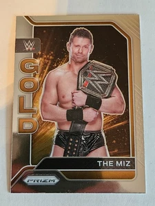 The Miz - 2022 Panini Prizm WWE Gold Insert Card - Picture 1 of 2