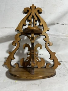 Mensola da parete in legno leggera stile vittoriano - Foto 1 di 9