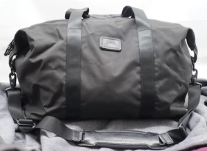 TUMI Alpha Large Soft Travel Satchel Duffle Black Bag Ballistic 18x8x15 - Picture 1 of 11