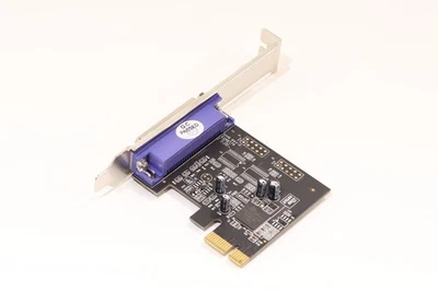 Tarjeta adaptadora paralela StarTech PCI Express x1 de un solo puerto P/N: probada PEX1PLP Foto 1 de 4