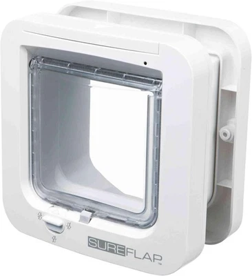 SURE FLAP SureFlap Sure Petcare Mikrochip Katzenklappe EIN-Tasten-Steuerung RFID