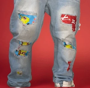 Custom SpongeBob, Supreme, Vintage Designs From Y2K 2005 36x32 - Picture 1 of 9