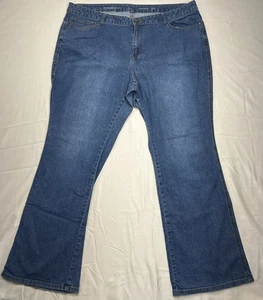 Avenue Denim Bootcut Jeans Stretch Größe 24T Tall 44X33 Damen - Bild 1 von 9