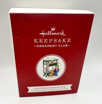 Hallmark Keepsake KOC Ventana de Navidad Ventanas Serie 17 Adorno 2019 Foto 1 de 4