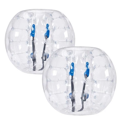 Paquete de 2 bolas de parachoques inflables Uimoso de 4 pies/1,2 M Sumo Zorb para adolescentes Foto 1 de 4